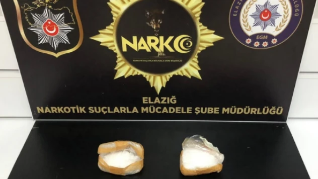Elazığ'da uyuşturucu operasyonu