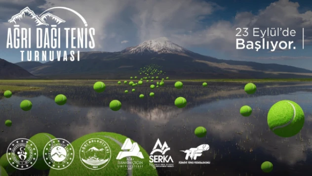 Türkiye'nin çatısında 'Ulusal Tenis Turnuvası' başladı
