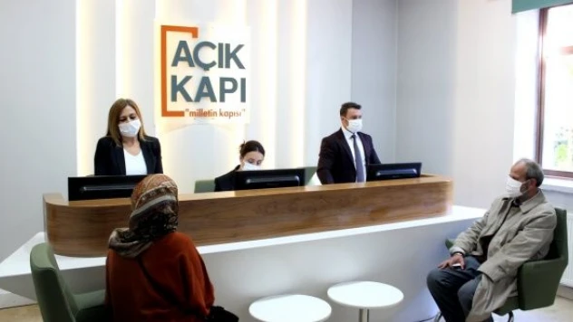 Açık Kapı Şube Müdürlüğü'ne 2021 yılı içerisinde bin 984 başvuru yapıldı
