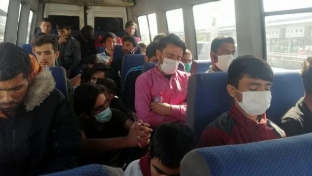 Afganistan uyruklu 29 kaçak göçmen yakalandı