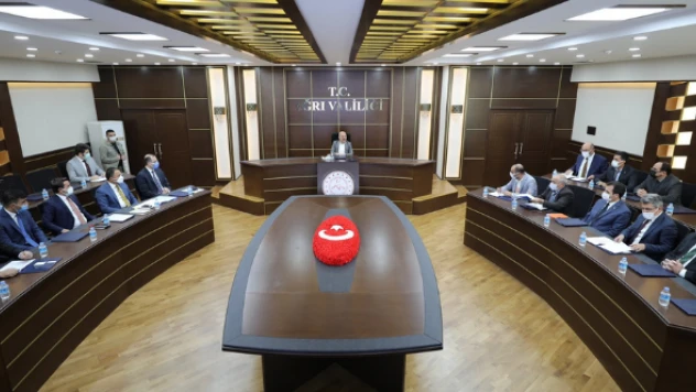 Ağrı'da KÖYDES komisyonu toplandı