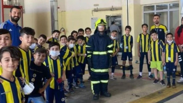 Fenerbahçe Futbol Okulu Havalimanında