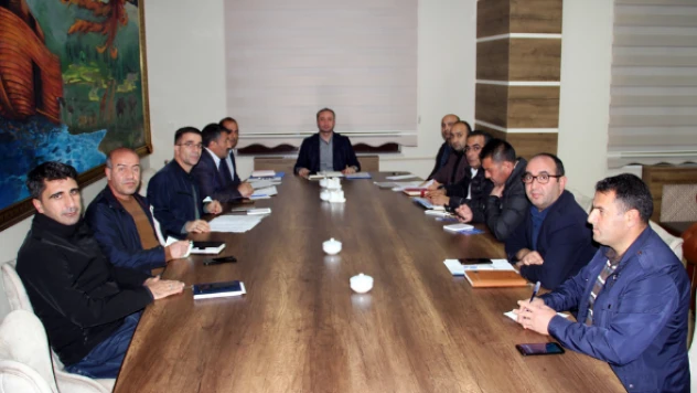 İl Milli Eğitim Müdürü Kökrek, ilçe milli eğitim müdürleri ile buluştu