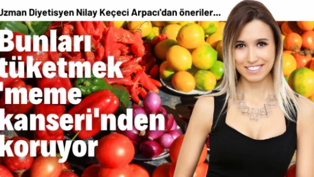 Renkli sebzeler meme kanserinden koruyor