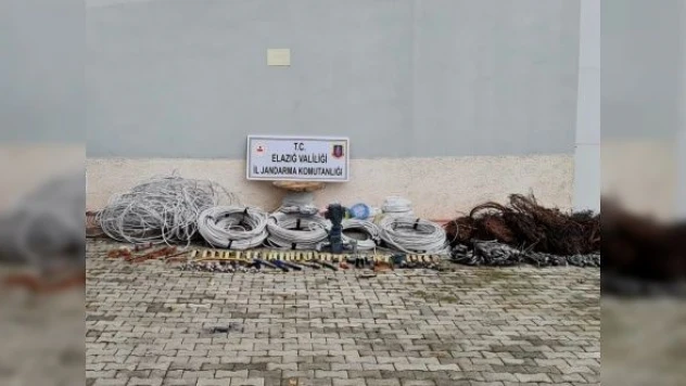 250 bin liralık elektrik malzemesi çalanlar yakalandı