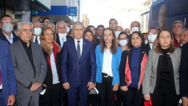 CHP heyeti Erzincan'da