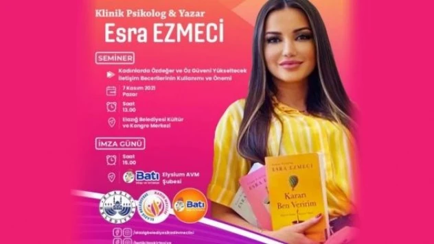 Elazığ Belediyesi, yazar ve şairleri vatandaşla buluşturuyor