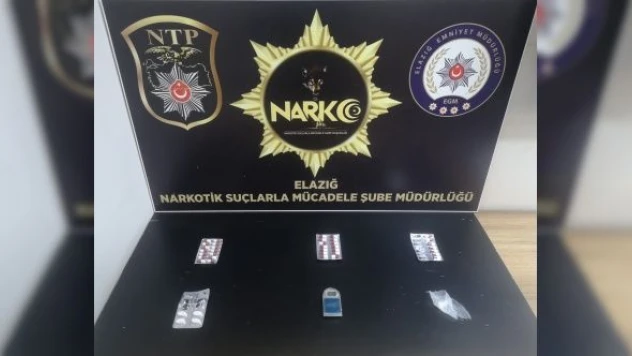 Elazığ'da uyuşturucu operasyonu: 4 gözaltı