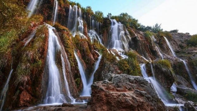 Girlevik Şelalesi her mevsim ziyaretçilerini ağırlıyor