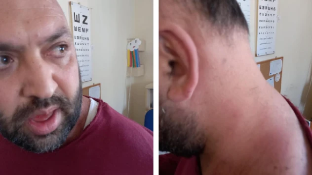 'Sen ne biçim doktorsun.' dedi ve saldırdı