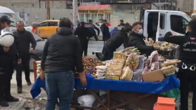 Son kullanma tarihi geçmiş kuru yemişler toplandı
