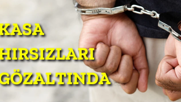 Belediye kasasını çalan şüpheliler yakalandı
