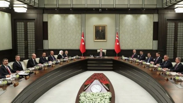 Kabine toplantısı sona erdi İşte gündem başlıkları!