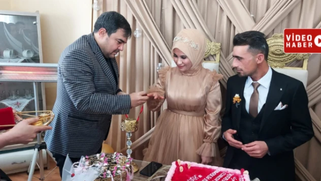 Kaymakam Balcı dediğini yaptı Diyadin'de artık başlık parası yok