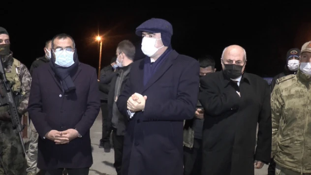 Vali Memiş polis, jandarma ve 112 çalışanlarının yeni yılını kutladı