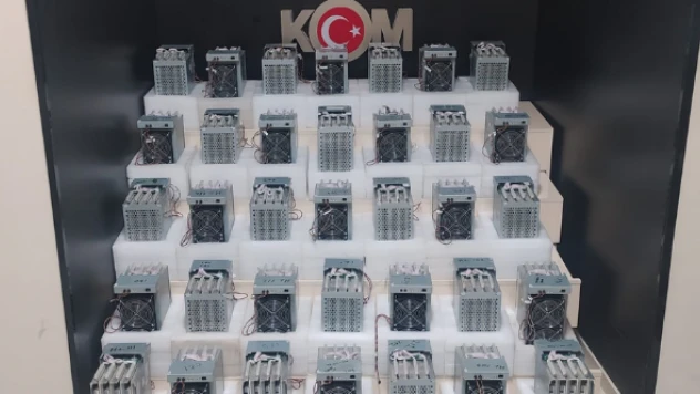 Van'da kripto para operasyonu