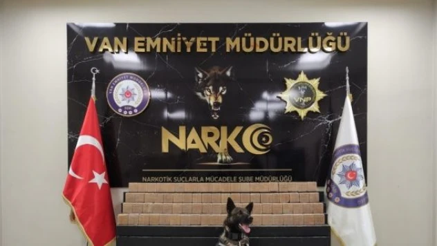 Van'da 40 kilo 850 gram eroin ele geçirildi