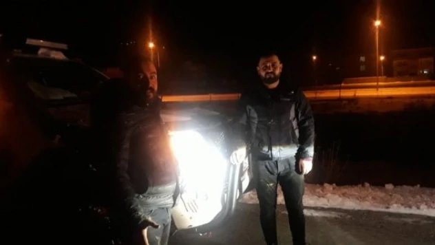Avcılar Van dağlarında mahsur kaldı