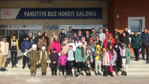 Yakutiye buz hokeyi salonuyla hayran bıraktı