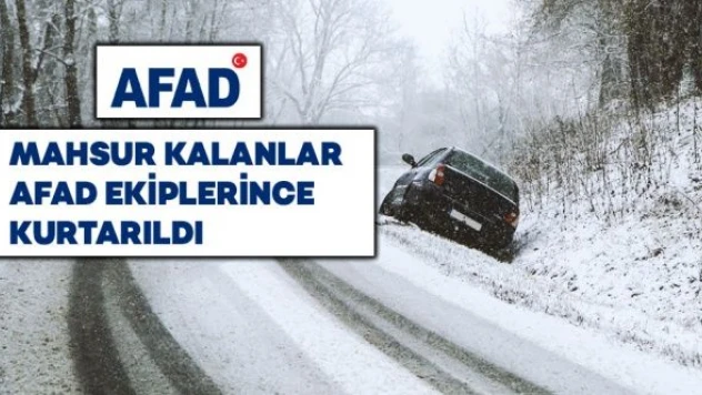 AFAD ekipleri kurtarmaya devam ediyor