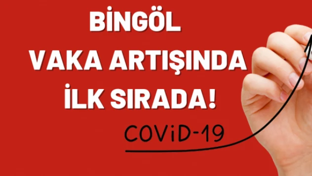 Bingöl vaka artışında ilk sıraya yerleşti!