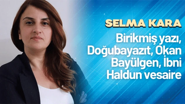 Bülten TV Genel Yayın Yönetmeni Selma Kara yazdı...