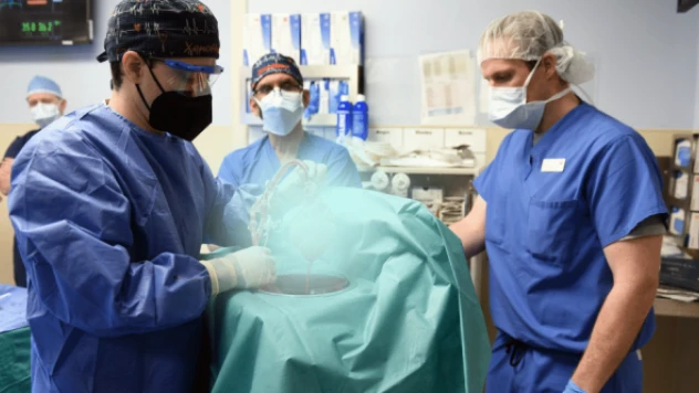 Domuzdan insana kalp nakli yapıldı!