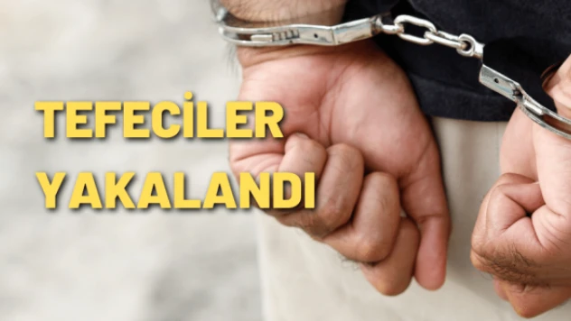 Elazığ merkezli 3 ilde tefecilik operasyonu: 9 gözaltı