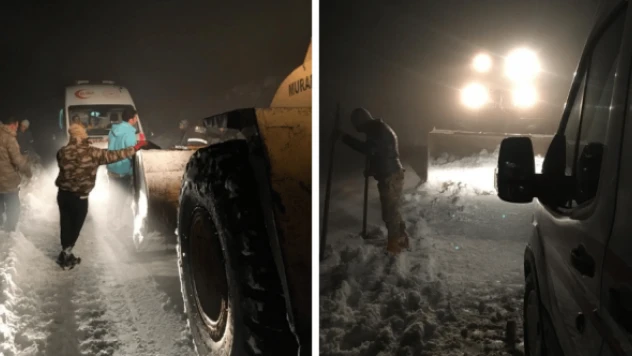 Hastayı kurtarayım derken, ambulans yoldan çıktı