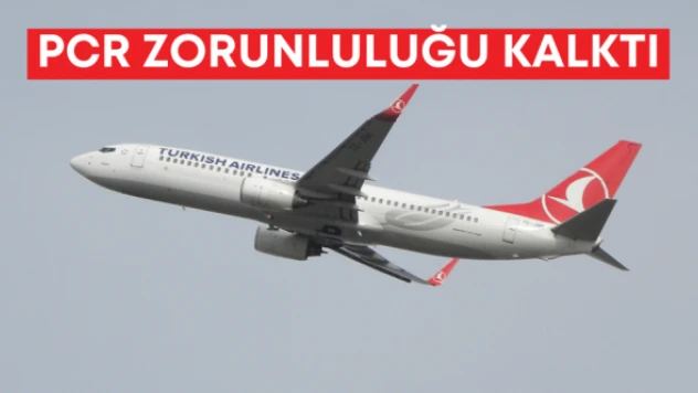 İç hat uçuşlarında PCR testi zorunluluğu kalktı!
