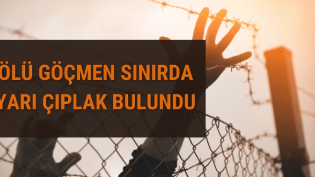 Kazada öldü, yarı çıplak halde sınıra atıldı!