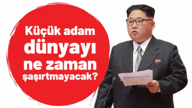 Kim Jong-Un yine şaşırtı!