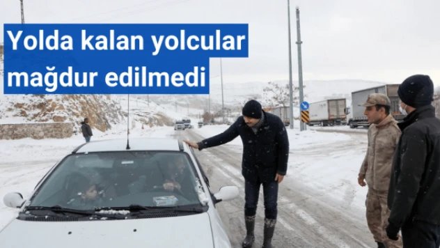 Malatya'da yolda kalanlara konaklama imkanı sağlandı