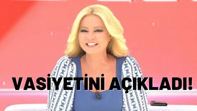 Müge Anlı vasiyetini açıkladı!