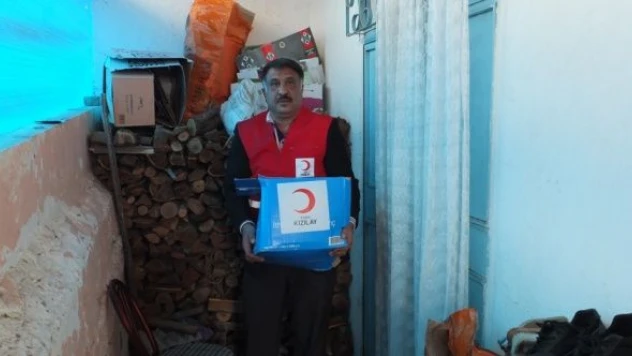 2021'de 300 aileye gıda yardımı