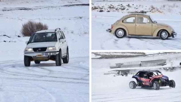 Donan göl üzerinde sürüş eğitimi verildi