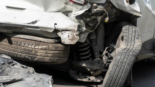 Erzurum'da feci kaza!