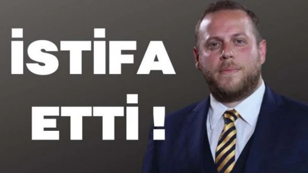 Fenerbahçe'de şok istifa!
