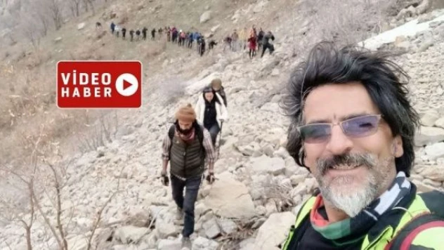 Filipinli ve Çinli dağcılar Zagros Dağlarında