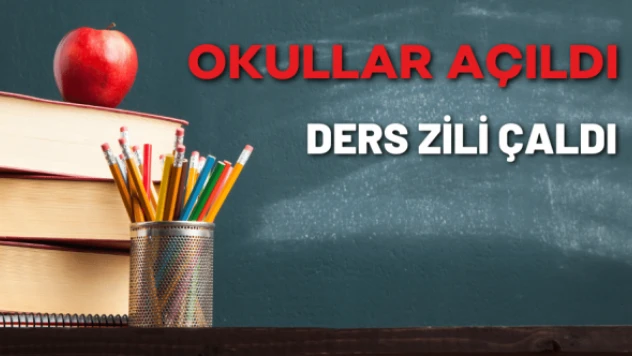 Okul zili tekrar çaldı, yeni dönem başladı