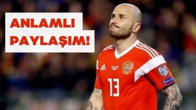 Rus futbolcudan anlamlı paylaşım: &quotSavaşı durdur&quot