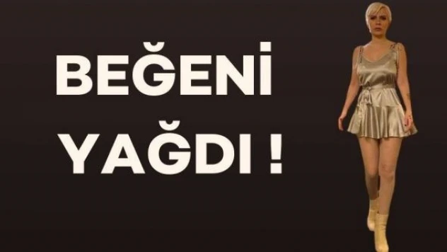 Süper minisiyle poz verdi sosyal medya alev aldı