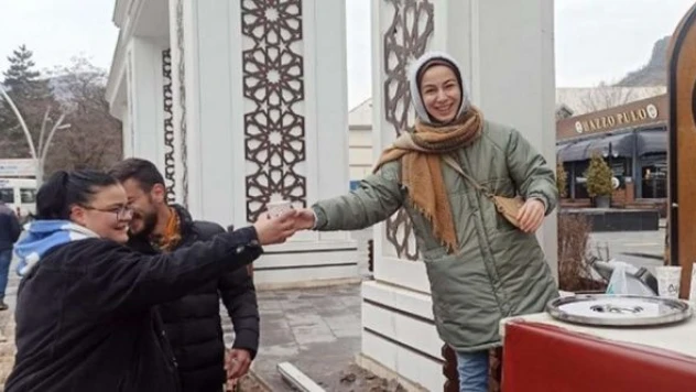 Tunceli Belediyesinden öğrencilere sıcak çorba ikramı