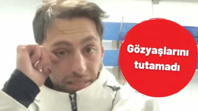 Uçan Türk Fatih Arda, teşekkür ederken gözyaşlarını tutamadı