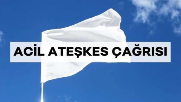 Ukrayna'dan acil ateşkes çağrısı!