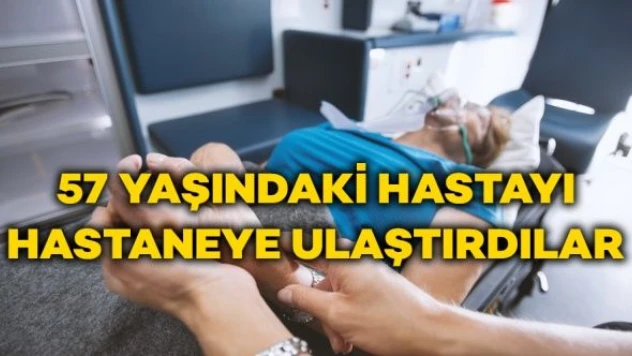 Bingöl'de ekipler hasta kadın için seferber oldu