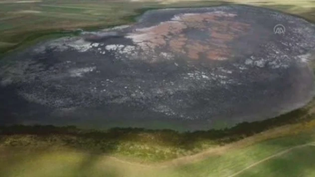 Göçmen kuşlar Kuyucuk Gölü'ne akın etti