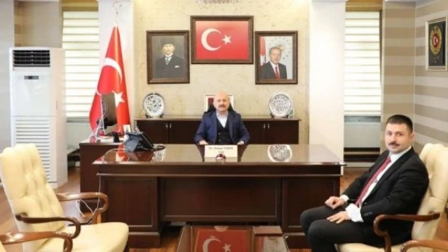 Kaymakam Karali, Vali Osman Varol'u ziyaret etti