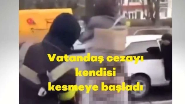 Market yağmacılarını çırılçıplak soyulup direğe bağlandılar!