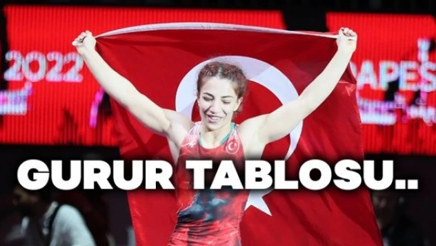 Millli güreşçi Evin Demirhan Yavuz Avrupa şampiyonu oldu